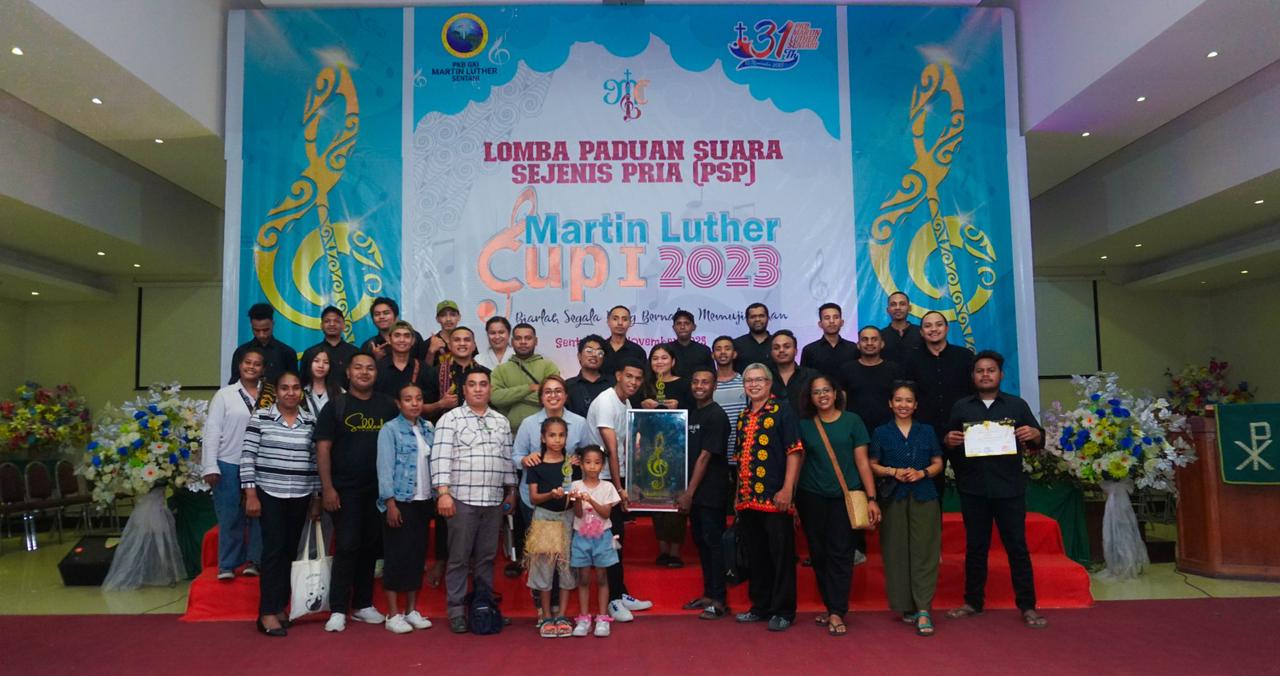 Pniel Male Choir Champion Lomba paduan Suara Pria 2023