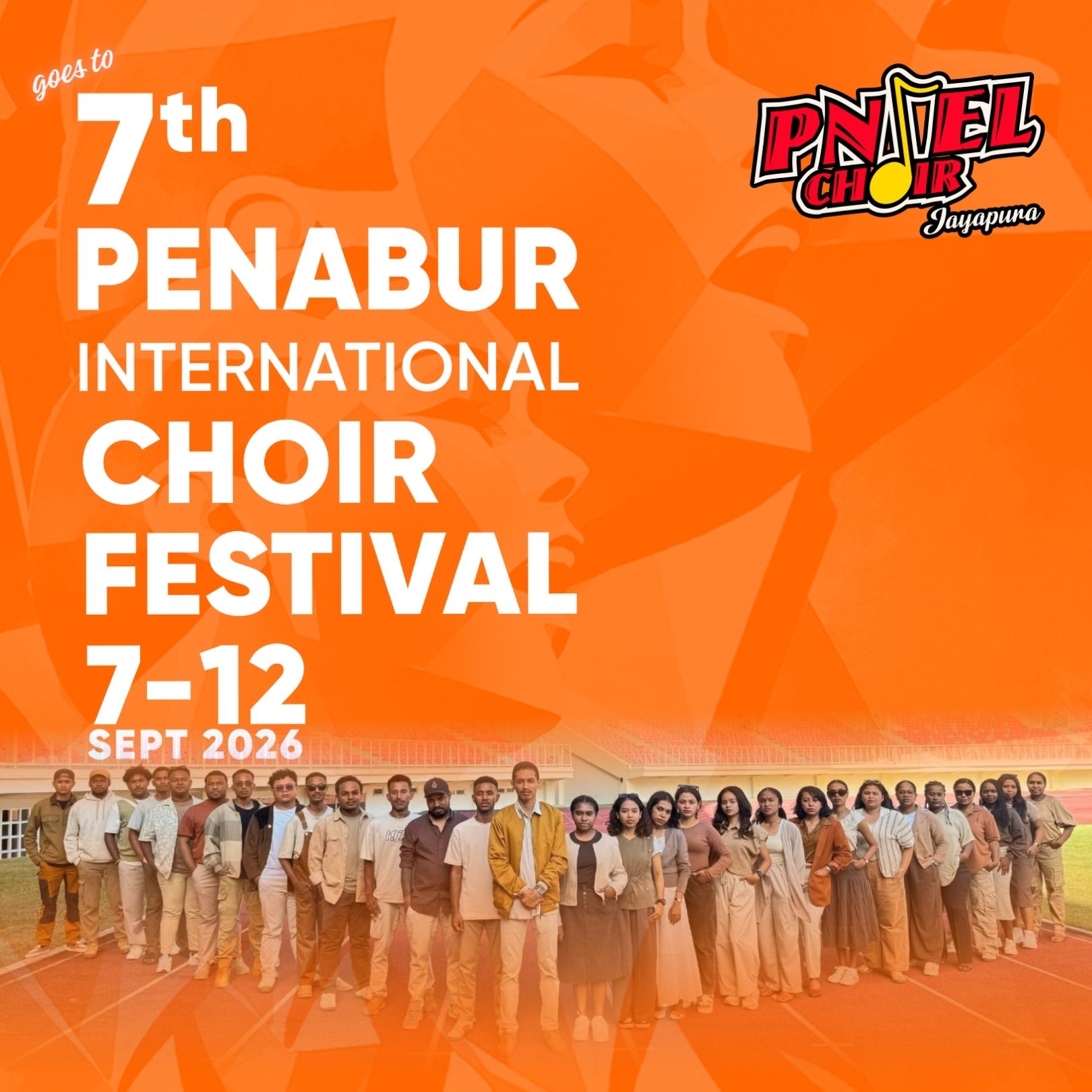 Dukungan Keberangkatan Pniel Choir goes to Penabur International Choir Festival 2026 Jakarta